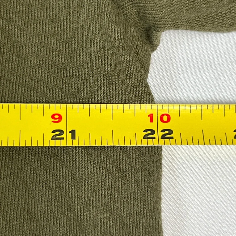 VTG Duke T Shirt Mens L Olive Green WWII 60th Anniversary VE VJ Day USA Made